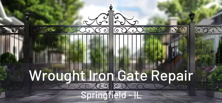 Wrought Iron Gate Repair Springfield - IL